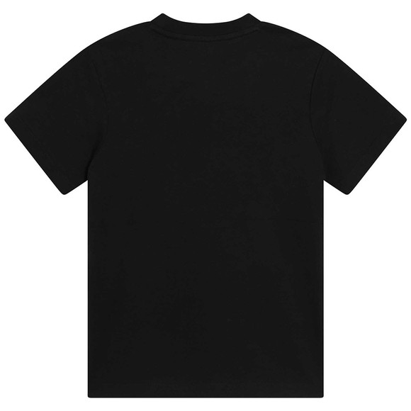 HUGO Boys Black Signature T Shirt #3