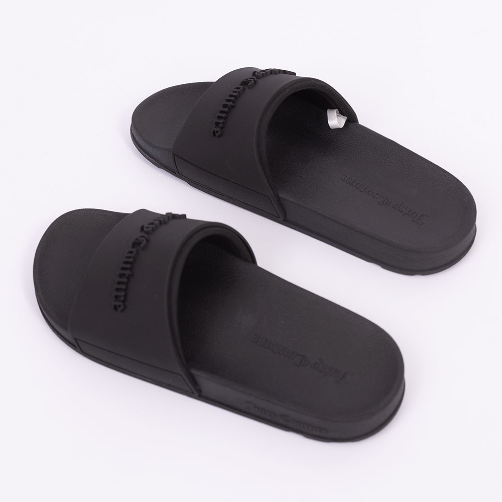 【JUICY COUTURE】Breanna Embossed Slider ロゴ サンダル 2色 Juicy Couture Breanna Embossed Slider | Oxygen Clothing