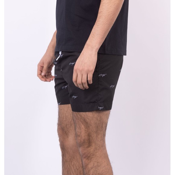 HUGO Mens Black GOAT Swim Short #3