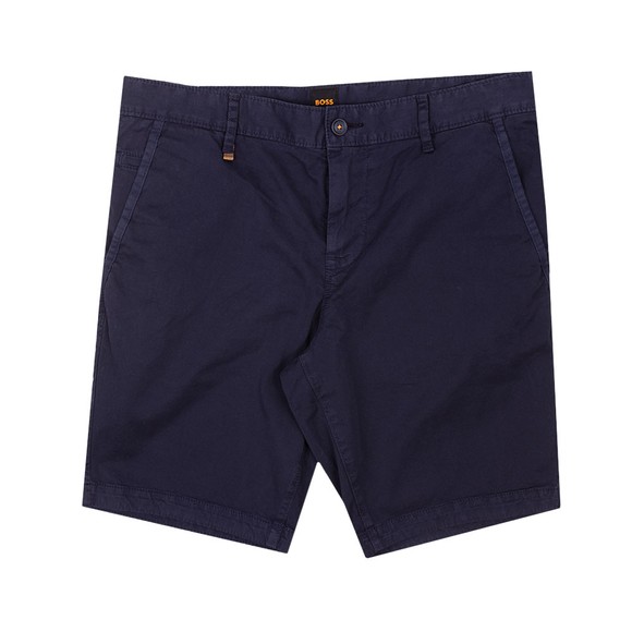 BOSS Mens Blue Casual Schino Slim ST Chino Short