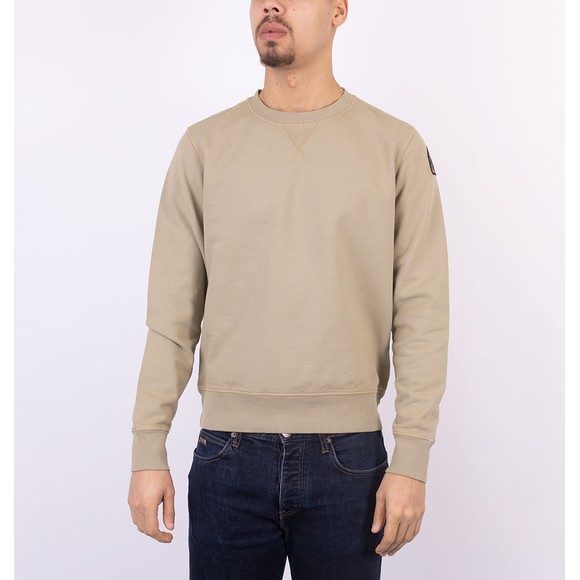 Parajumpers Mens Green Caleb Basic Sweatshirt main image