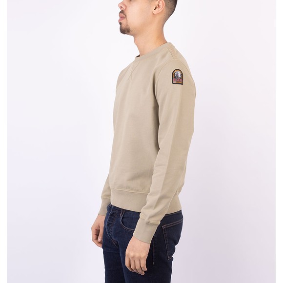 Parajumpers Mens Green Caleb Basic Sweatshirt main image