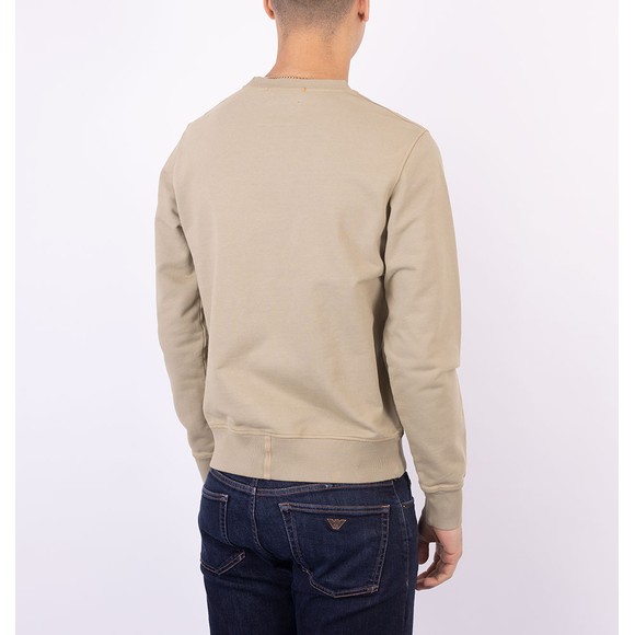 Parajumpers Mens Green Caleb Basic Sweatshirt main image