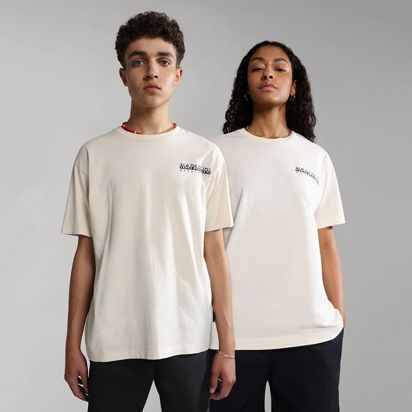 Napapijri Mens White Paradise T-Shirt main image