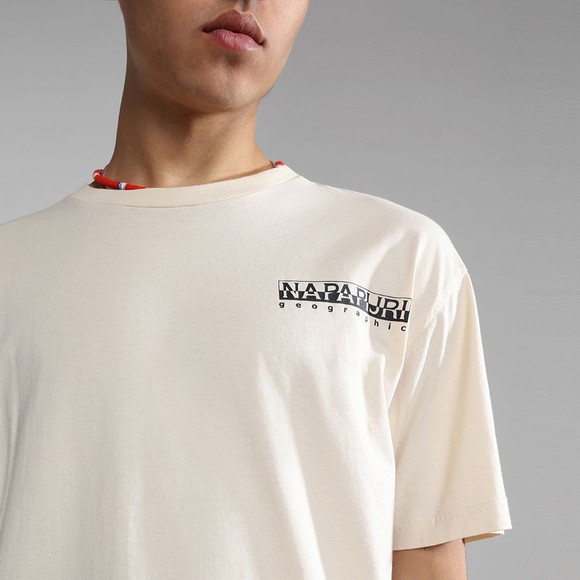 Napapijri Mens White Paradise T-Shirt main image