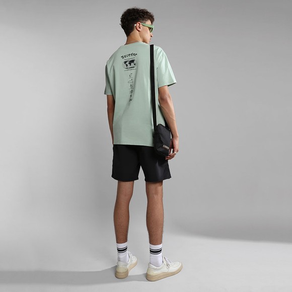 Napapijri Mens Green Paradise T-Shirt main image