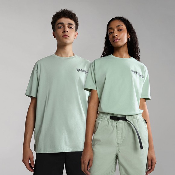 Napapijri Mens Green Paradise T-Shirt main image