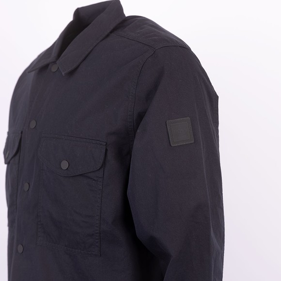 BOSS Mens Black Casual Lovel_7 Two Pocket Overshirt #2