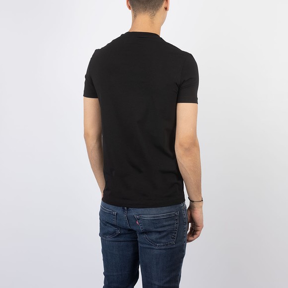 Dsquared2 Mens Black Icon Sleeve Patch T-Shirt main image