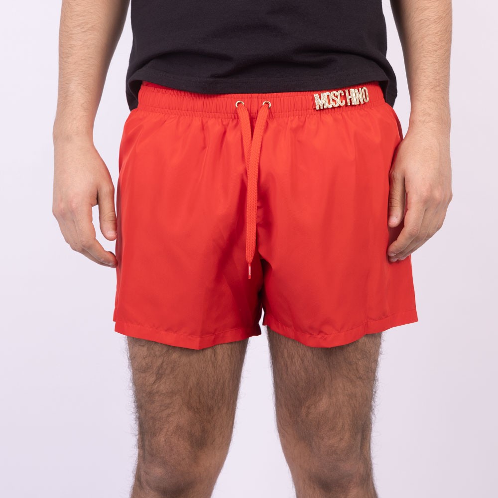 Moschino Lettering Logo Swim Short Oxygen Clothing - Main Image