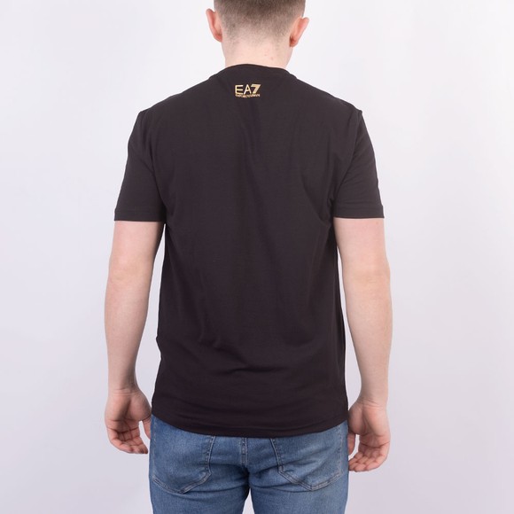 EA7 Emporio Armani Mens Black Logo Series T-Shirt  main image