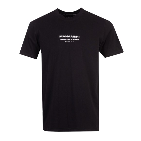 Maharishi Mens Black Yin Yang Rabbit T-Shirt main image