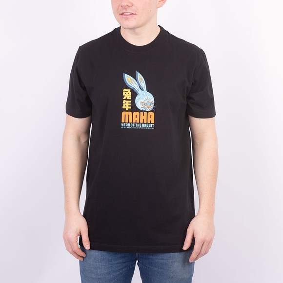 Maharishi Mens Black Year Of The Rabbit T-Shirt main image