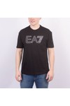 EA7 Emporio Armani Mens Black Big Logo T-Shirt