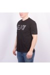 EA7 Emporio Armani Mens Black Big Logo T-Shirt