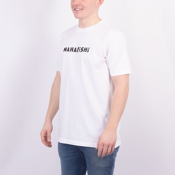 Maharishi Mens White Rabbit Bones T-Shirt main image