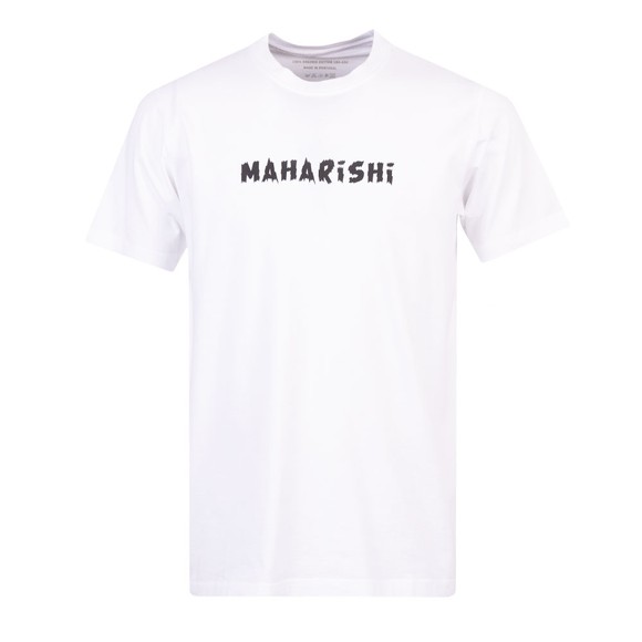 Maharishi Mens White Rabbit Bones T-Shirt main image