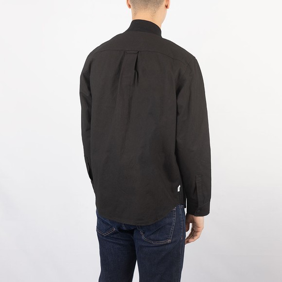 Parlez Mens Black Salinas Bomber Shirt #4