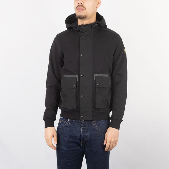 Belstaff Mens Black Wake Hoody main image