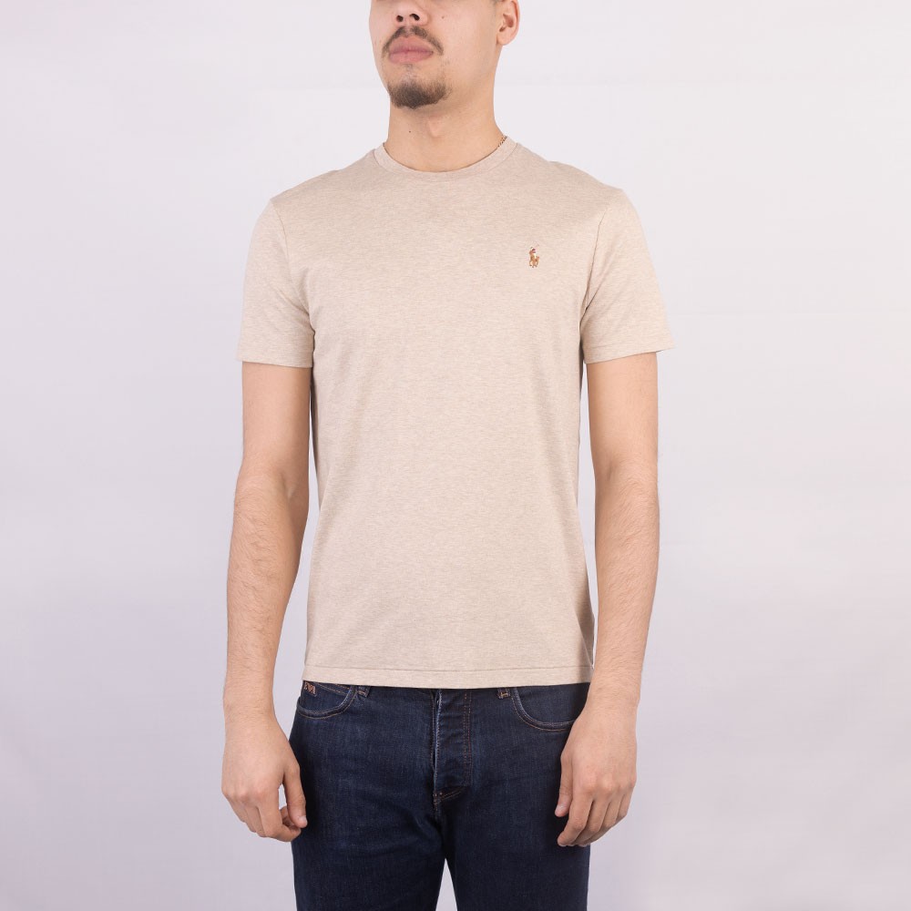 Polo Ralph Lauren Custom Slim Fit Pima Cotton T Shirt | Oxygen Clothing