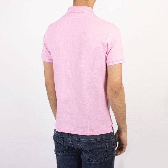 Psycho Bunny Mens Pink Logan Polo Shirt main image