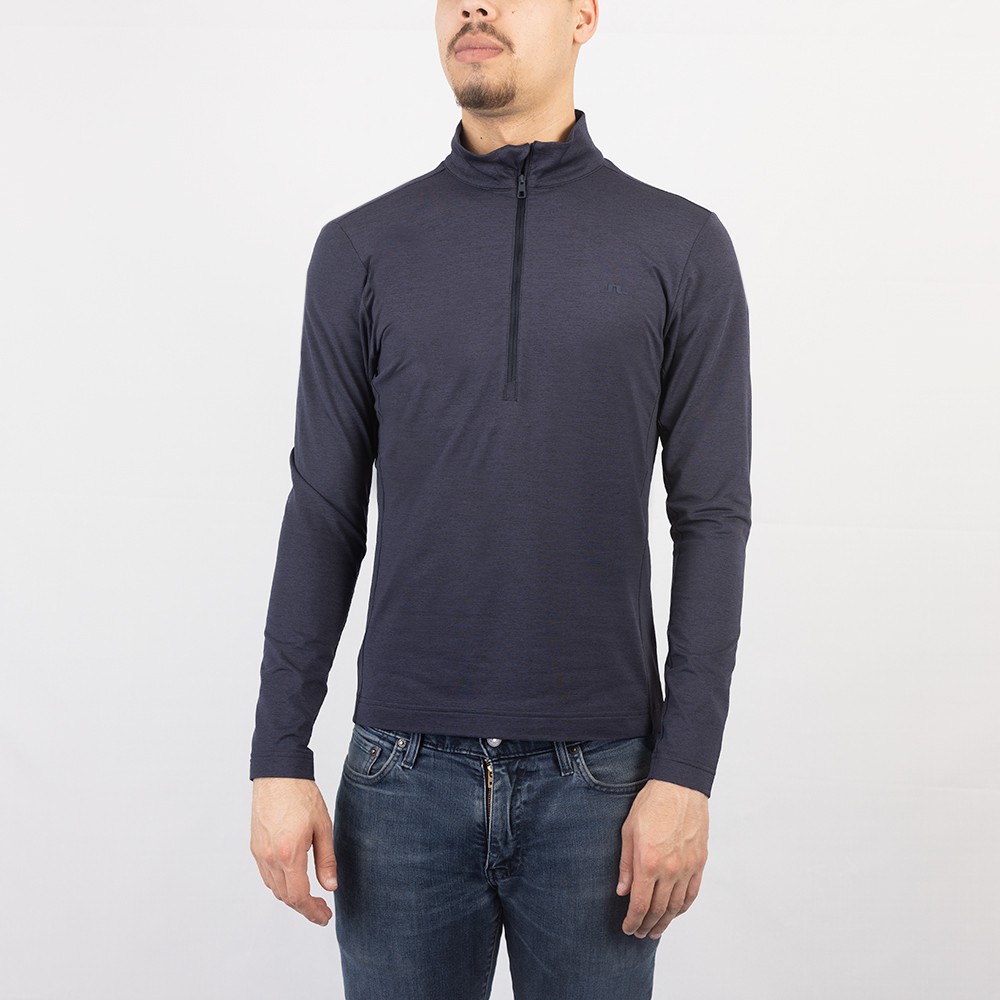 J.Lindeberg Luke Half Zip Mid Layer | Oxygen Clothing