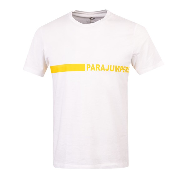 Parajumpers Mens White Space T-Shirt main image