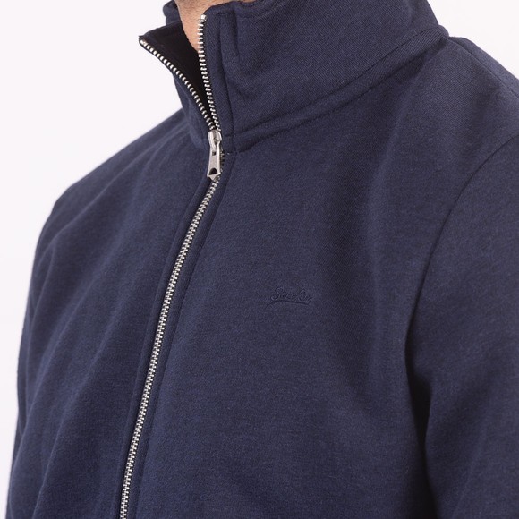 Superdry Mens Blue Full Zip Sweatshirt main image