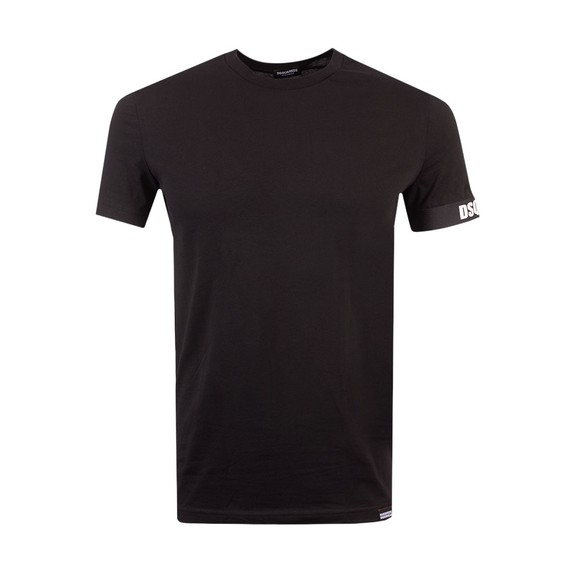 Dsquared2 Mens Black Single Armband T Shirt main image