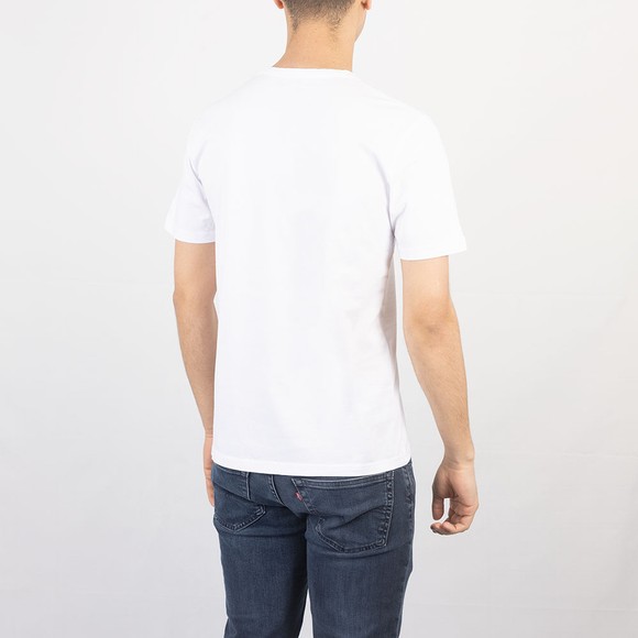 Woolrich Mens White Embro Zavikon T Shirt main image