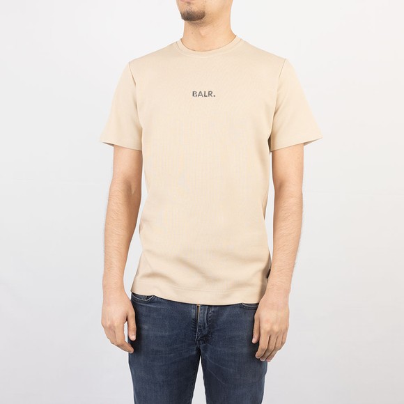 Balr Mens Beige Q Series Straight T Shirt #2