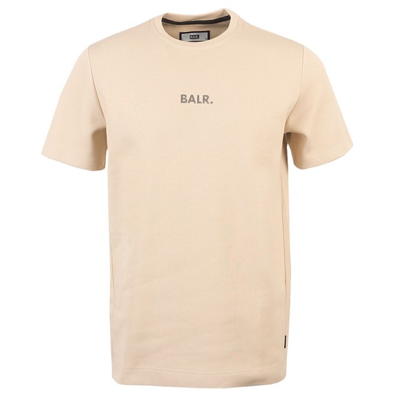 Balr Mens Beige Q Series Straight T Shirt #1