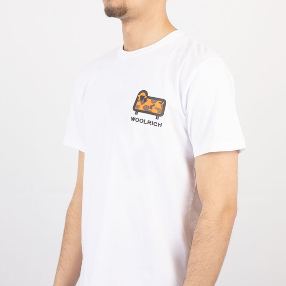 Woolrich Mens White Camo Sheep T Shirt #4