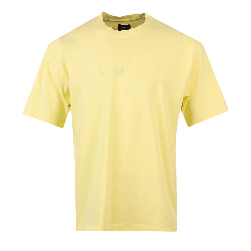 Katakana Embroidery T-Shirt