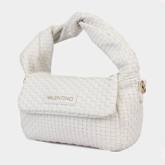 Valentino Bags Womens White Lemonade Woven Small Bag main image