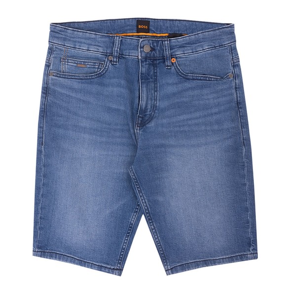 BOSS Mens Blue Delaware Shorts