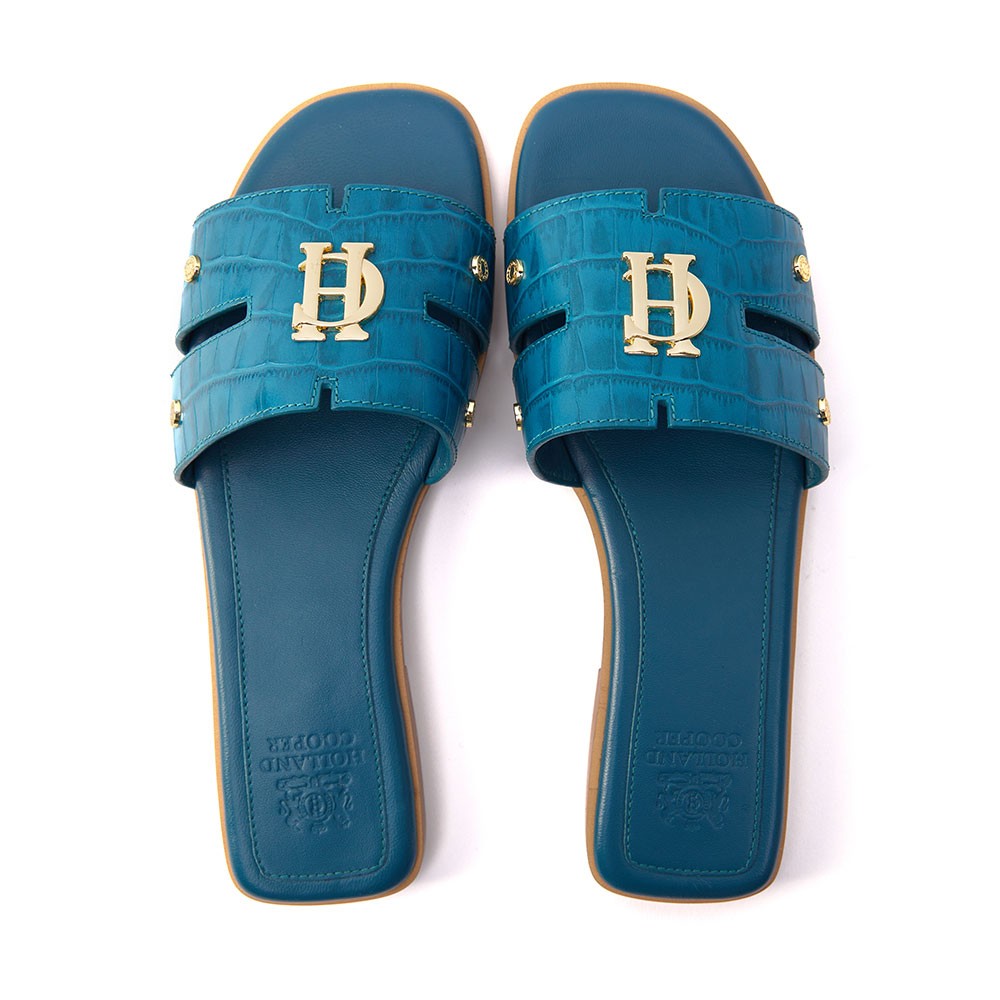 Holland Cooper Monogram Slides | Oxygen Clothing