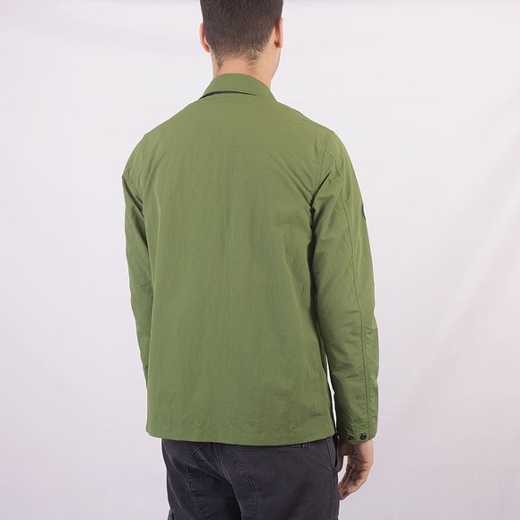 Pretty Green Mens Green Heaton Overshirt main image