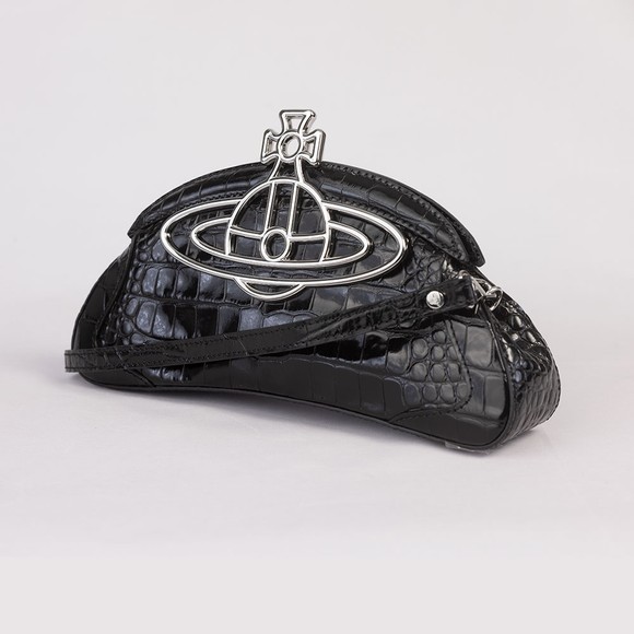 Vivienne Westwood Womens Black Amber Clutch #2