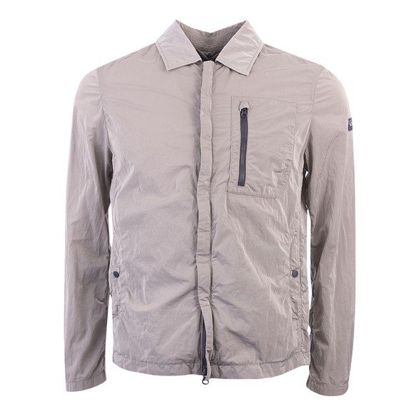 Paul & Shark Mens Grey Nylon Overshirt #1