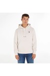 Tommy Hilfiger Mens Off-White IMD Overhead Hoodie