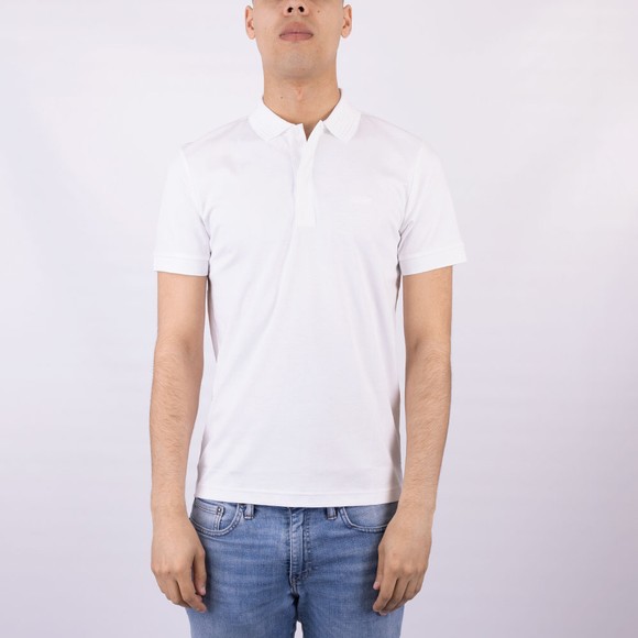 BOSS Mens White Athleisure Paule Polo Shirt #2