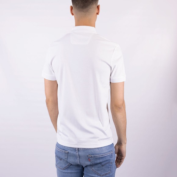 BOSS Mens White Athleisure Paule Polo Shirt #3