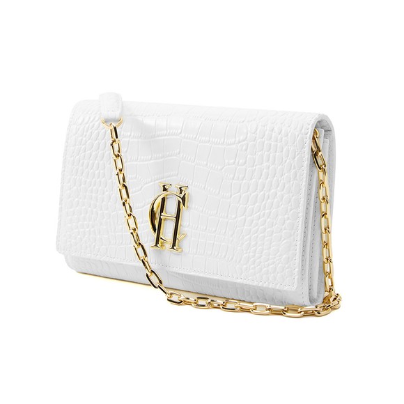 Holland Cooper Womens White Highbury Clutch Bag #5