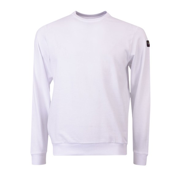 Paul & Shark Mens White Crew Neck Sweatshirt #1