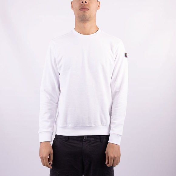 Paul & Shark Mens White Crew Neck Sweatshirt #2