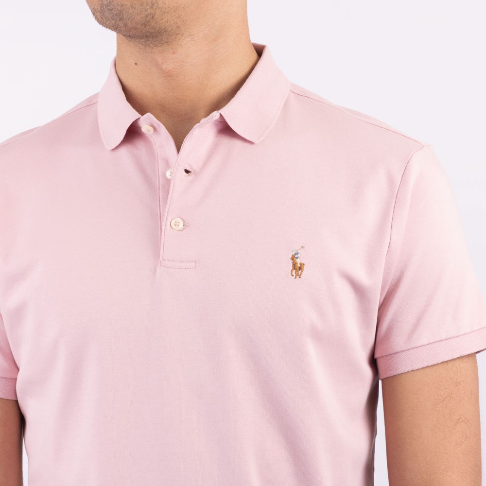 Polo Ralph Lauren Custom Slim Fit Pima Polo Shirt | Oxygen Clothing