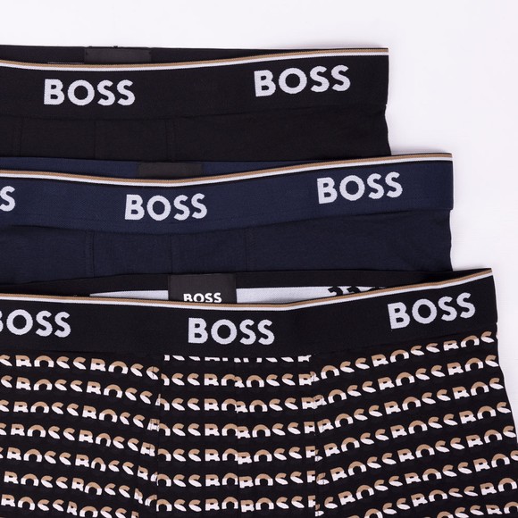 BOSS Mens Black Power 3 Pack Boxers #2
