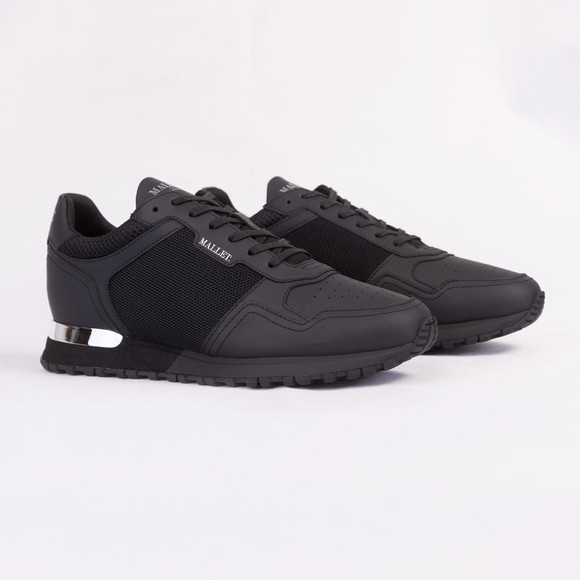 Mallet Mens Black Lowman Trainer main image
