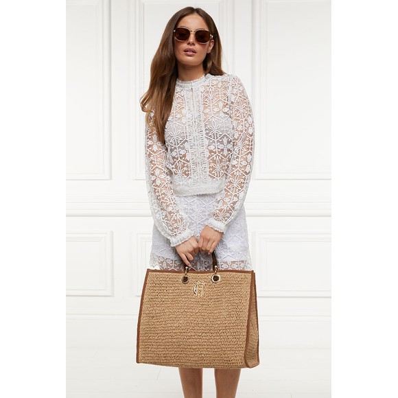 Holland Cooper Womens Beige Riviera Tote main image